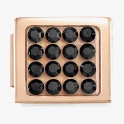 Nomination Glam Rose Black Pave Charm 230603/10