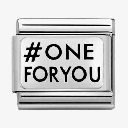 Nomination CLASSIC Silvershine #One For You Charm 330109/29