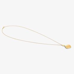 Nomination Ninfea Gold Plated Leaf Pendant 142844/008