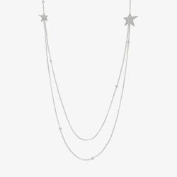 Nomination Stella Silver Star Long Necklace 146733/010