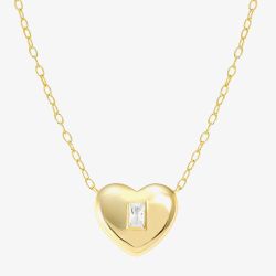 Nomination Domina Gold Plated Heart Necklace 240402/031