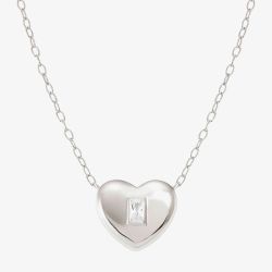 Nomination Domina Sterling Silver Heart Necklace 240418/031