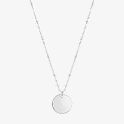 Nomination Sempre Con Me Engravable Round Disc Necklace 029701/031