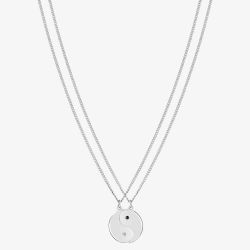 Nomination Sempre Con Me Engravable Yin Yang Double Necklace 029703/029