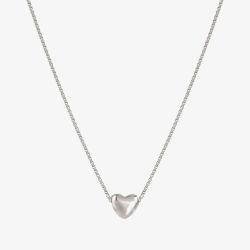 Nomination Armonica White Rhodium Small Heart Pendant Necklace 241304/004