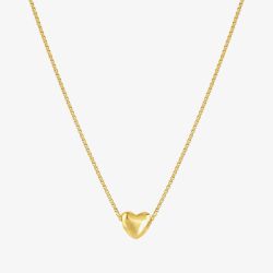 Nomination Armonica Gold Plated Small Heart Pendant Necklace 241304/006