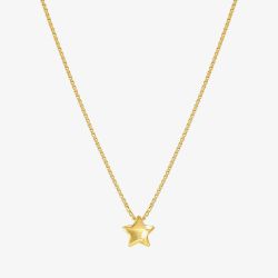 Nomination Armonica Gold Plated Star Pendant Necklace 241304/009