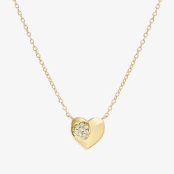 Nomination Petit Sparkle Gold Heart Necklace 242303/006