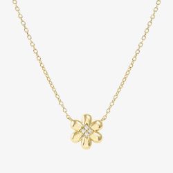 Nomination Petit Sparkle Gold Flower Necklace 242303/012