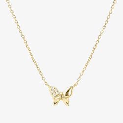 Nomination Petit Sparkle Gold Butterfly Necklace 242303/042
