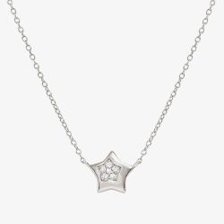 Nomination Petit Sparkle Silver Star Necklace 242303/007
