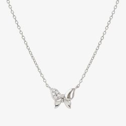 Nomination Petit Sparkle Silver Butterfly Necklace 242303/040