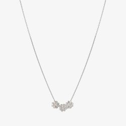 Nomination Armonica Silver Three Four-Leaf Clover Necklace 241305/001