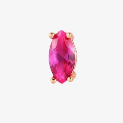 Nomination Colour Wave Pink Marquise Shaped Single Stud Earring 149804/026 04