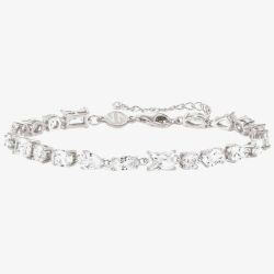 Nomination Colour Wave Silver Multi-Cut Cubic Zirconia Bracelet 149801/008