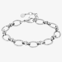 Nomination Affinity Stainless Steel Oval Link Bracelet 028602/001