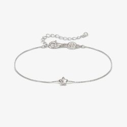 Nomination Armonica White Rhodium Cubic Zirconia Star Pendant Bracelet 241302/007