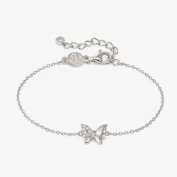 Nomination Petit Sparkle Silver Butterfly Bracelet 242300/040