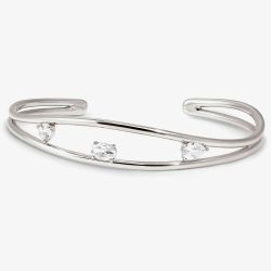 Nomination My Rebel Art Silver Double Wave Small Bangle 242818/010