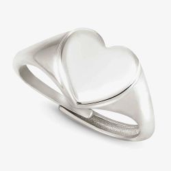 Nomination Messaggi D'Amore Engravable Heart Signet Ring 241200/022