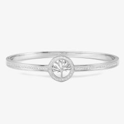 Nomination Pretty Bangles Cubic Zirconia Tree Of Life Bangle 029501/028