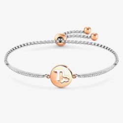 Nomination Milleluci Two Colour Zodiac Capricorn Half Bangle Toggle Bracelet 028014/010