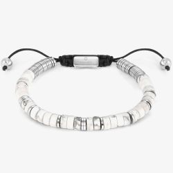 Nomination InstinctStyle Stainless Steel White Turquoise Bracelet 027925/085