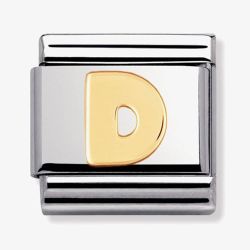 Nomination CLASSIC Gold Letters D Charm 030101/04