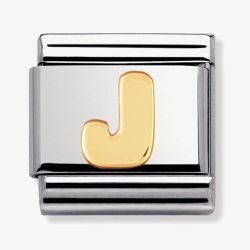Nomination CLASSIC Gold Letters J Charm 030101/10