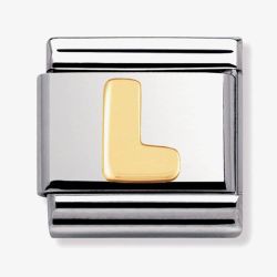 Nomination CLASSIC Gold Letters L Charm 030101/12