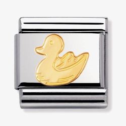 Nomination CLASSIC Gold Animals of Earth Duck Charm 030113/01