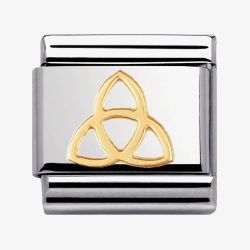 Nomination CLASSIC Gold Celtic Trinity Knot Charm 030119/04