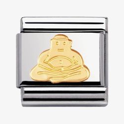 Nomination CLASSIC Gold Spirituality Buddha Charm 030105/06