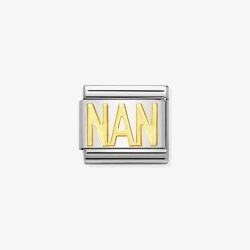 Nomination CLASSIC Gold Writings Nan Charm 030107/17
