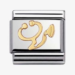 Nomination CLASSIC Gold Daily Life Stethoscope Charm 030109/17