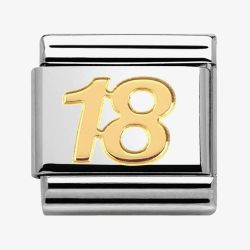 Nomination CLASSIC Gold Daily Life Eighteen Charm 030109/34