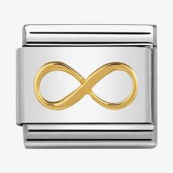 Nomination CLASSIC Gold Symbols Infinity Charm 030162/41