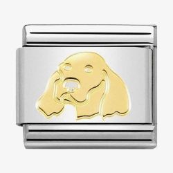 Nomination CLASSIC Gold Irish Setter Charm 030162/55