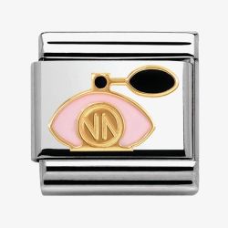 Nomination CLASSIC Gold Madame Monsieur Perfume Charm 030285/13