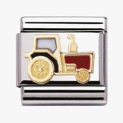 Nomination CLASSIC Gold Tech Tractor Charm 030210/22