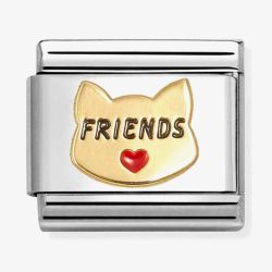 Nomination Classic Symbols Friends Cat Charm 030285/68 *