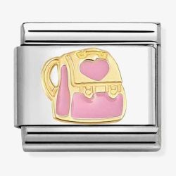 Nomination Composable Classic Pink Rucksack Charm 030285/87