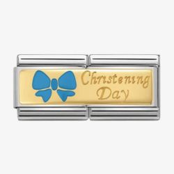 Nomination CLASSIC Gold Christening Day Double Charm 030720/05