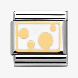 Nomination CLASSIC White Bubbles Charm 030284/07