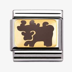 Nomination CLASSIC Chinese Zodiac Grey Ox Charm 030275/36