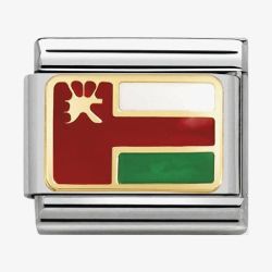 Nomination Classic Asia 'Oman' Charm 030236/25