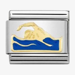 Nomination Classic Sports 'Swimmer' Charm 030259/18