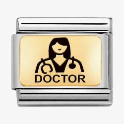 Nomination Composable CLASSIC Doctor (Her) Charm 030166/15