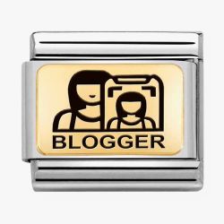 Nomination CLASSIC Composable Plates Blogger Charm 030166/08