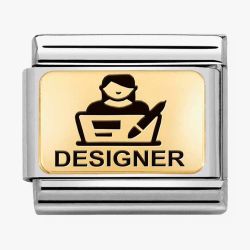 Nomination CLASSIC Composable Plates Designer Charm 030166/09